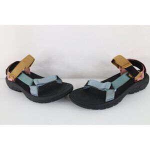 Teva Womens Size 8 Pastel Rainbow Strap Midform Universal Hiking Sandals Shoes